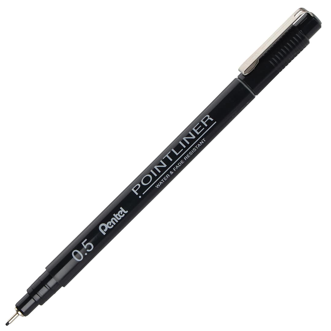 Open in modal - Pentel Arts Pointliner Pen .5mm - Gray