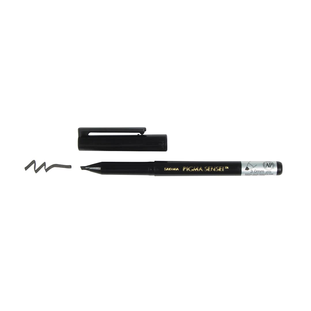 Open in modal - Pigma Sensei Pen 3mm Chisel Tip