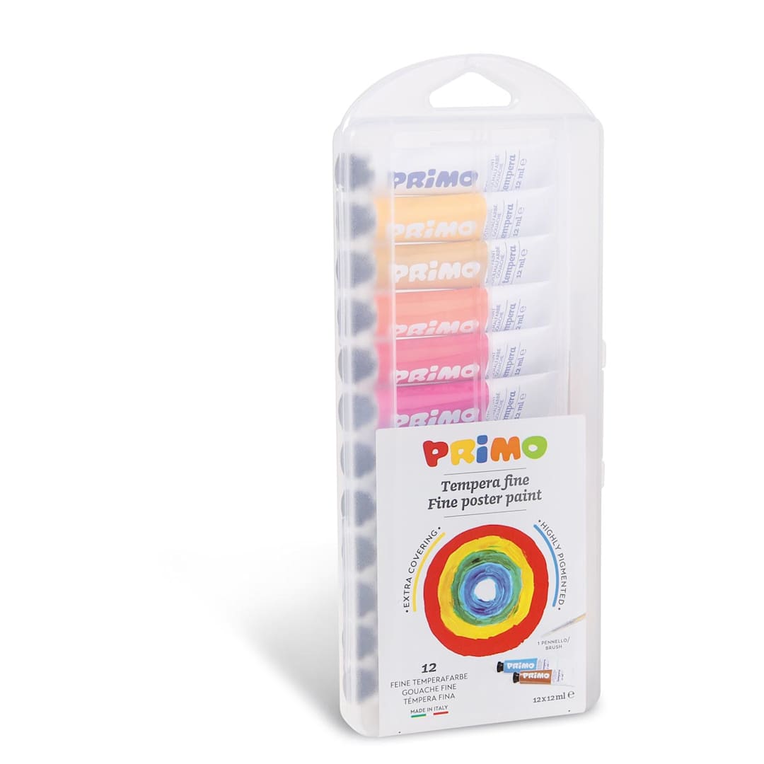 Open in modal - Fine Tempera Paint Tube Set 12-Colour Set