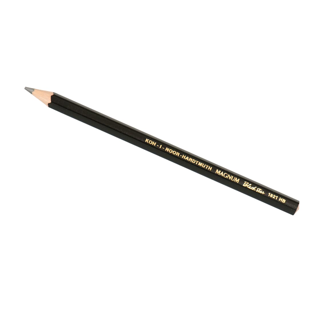 Open in modal - Magnum Black Star Large-Lead Pencils Single Pencil