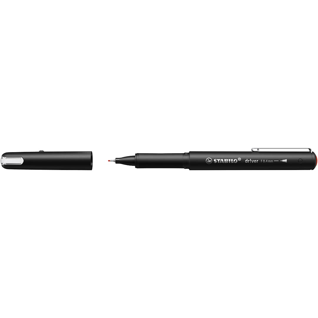 Open in modal - dr!ver Premium Fineliner Red - Fine Tip