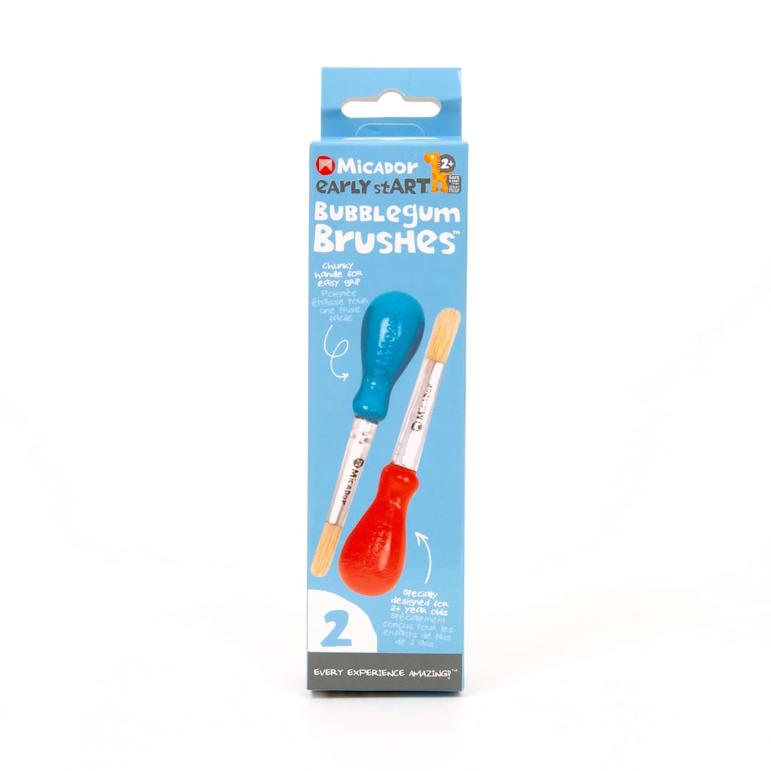 Open in modal - Micador early stART Bubblegum Brushes, 2/Pkg, Canadian Label