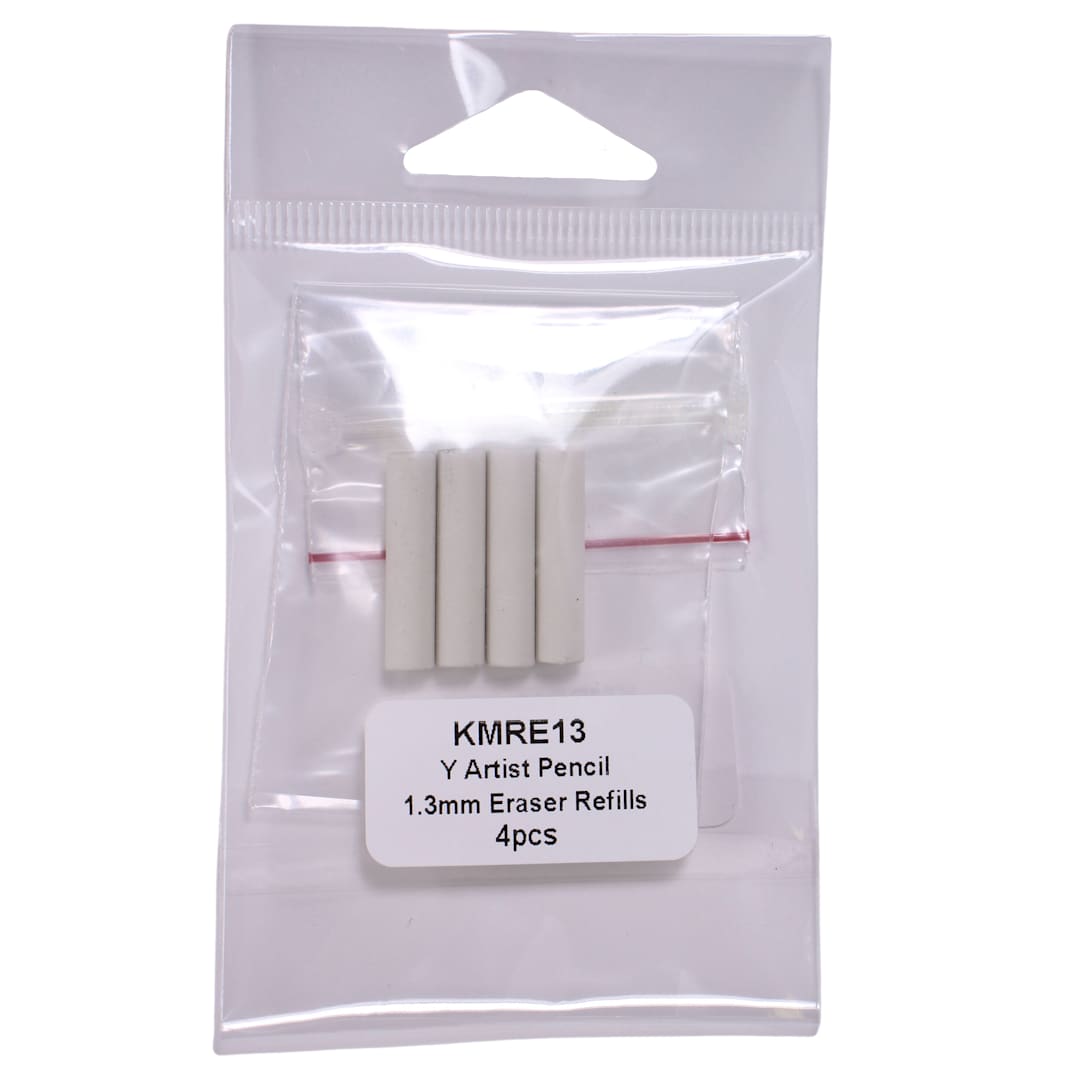 Open in modal - Yasutomo Erasers Pkg of 4, 1.3 mm