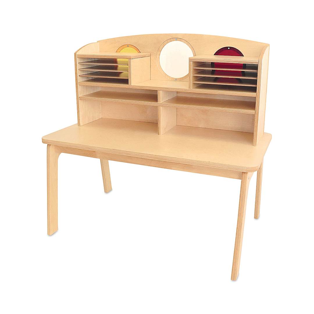 Open in modal - Whitney Brothers Plus Porthole Desk - front view