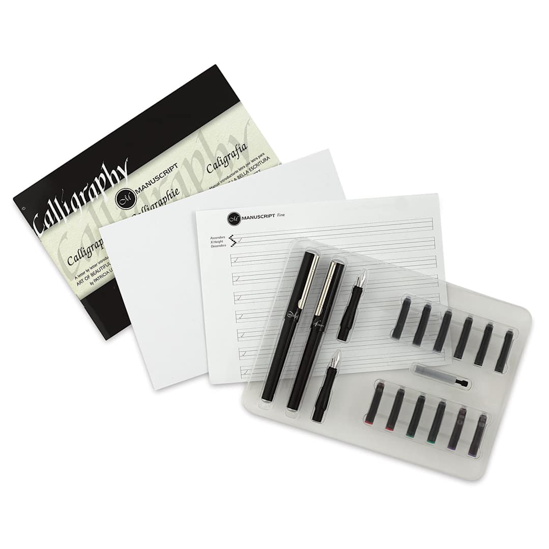 Open in modal - Manuscript Masterclass Calligraphy Kit (set contents)