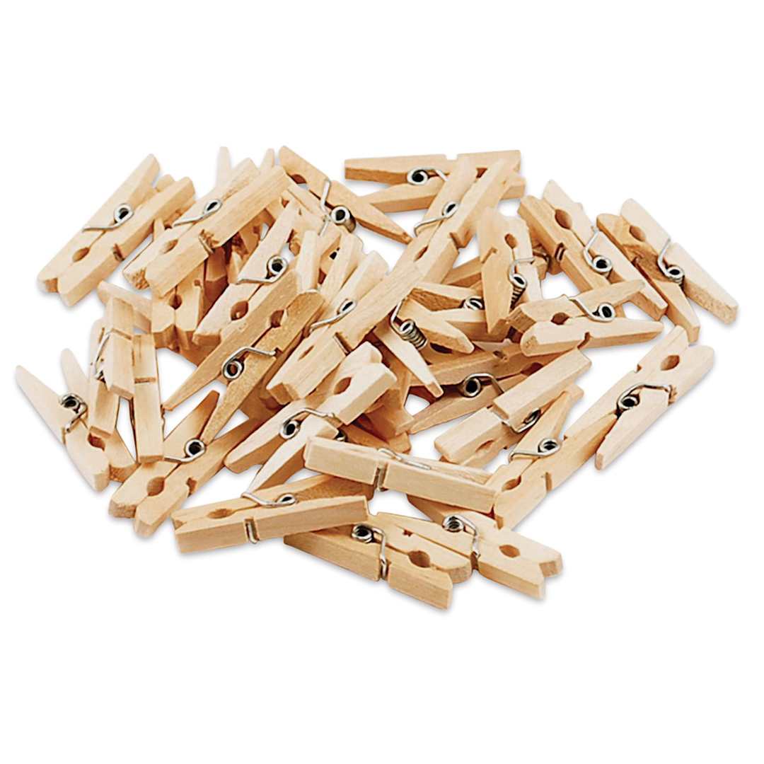 Open in modal - Krafty Kids Clothespins - 1-3/16", Mini, Package of 40