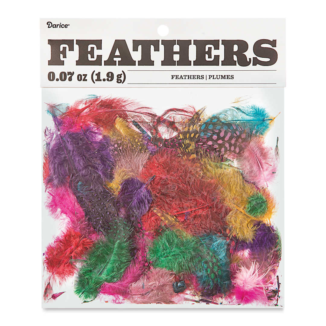 Open in modal - Darice Guinea Feathers