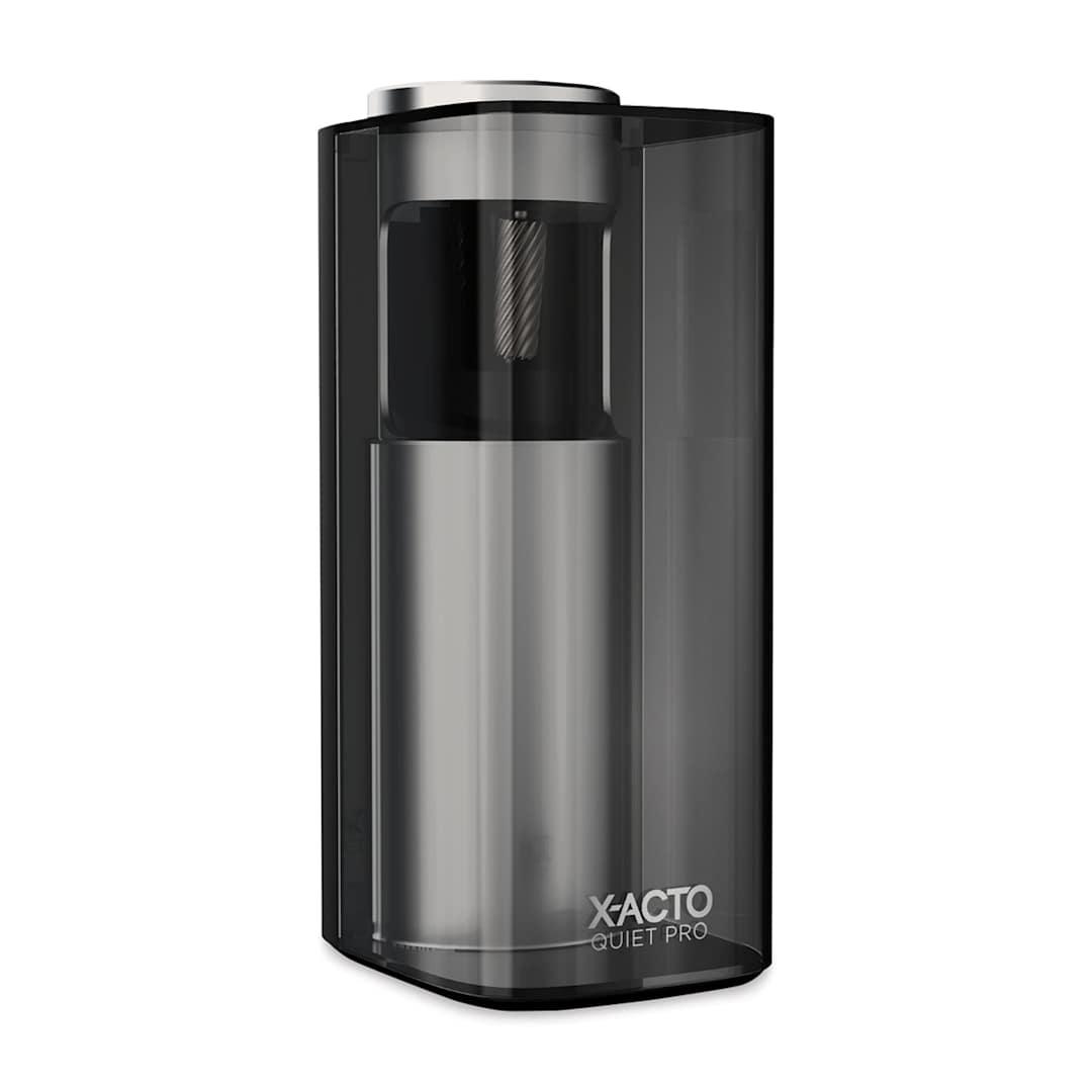 Open in modal - X-Acto Quiet Pro Electric Pencil Sharpener - Angled view of Sharpener