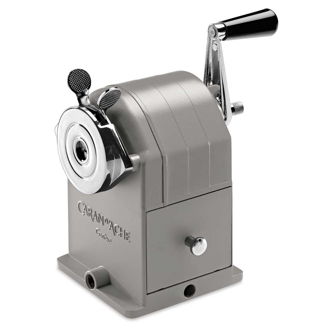 Open in modal - Caran d'Ache Metal Pencil Sharpening Machine - Grey
