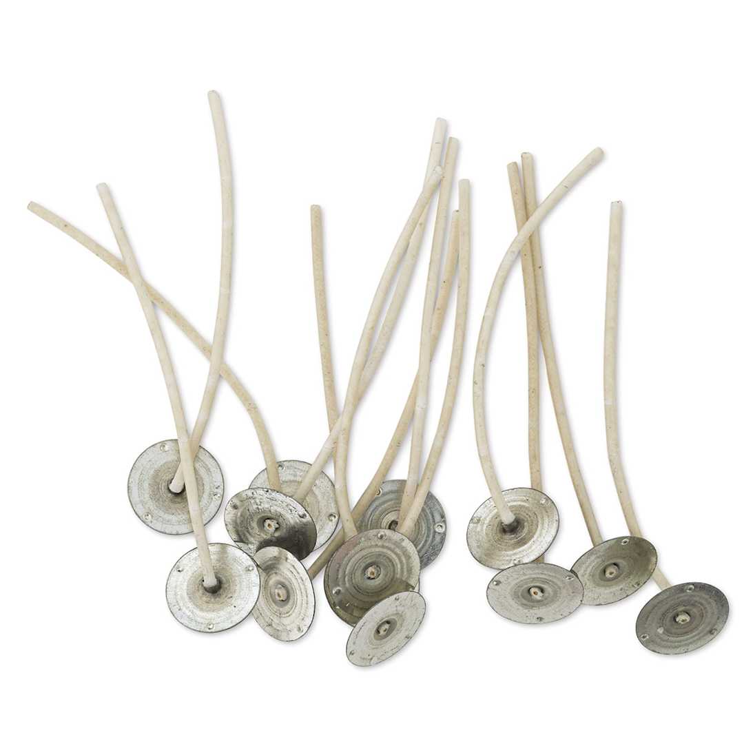 Open in modal - Country Lane Assembled Candle Wicks - 12 Votive Tabs grouped loosely