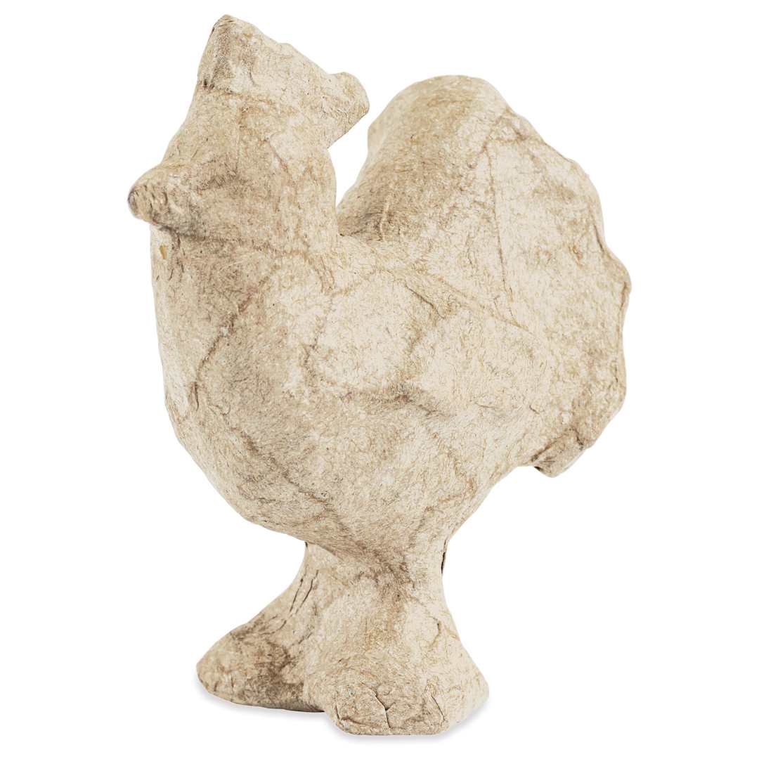 Open in modal - DecoPatch Small Paper Mache Animal - Rooster