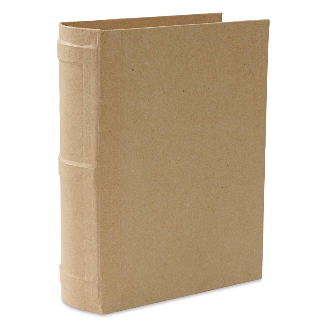 Open in modal - DecoPatch Paper Mache Box - Book