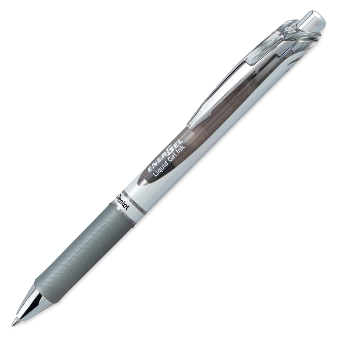 Open in modal - Pentel EnerGel RTX Gel Pen - Gray, 0.7 mm