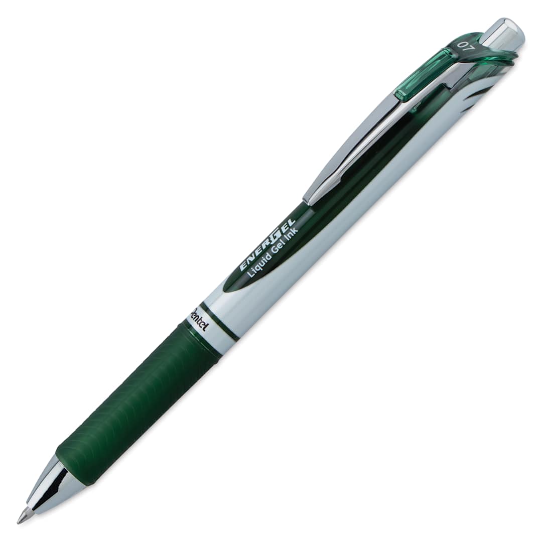 Open in modal - Pentel EnerGel RTX Gel Pen - Forest Green, 0.7 mm