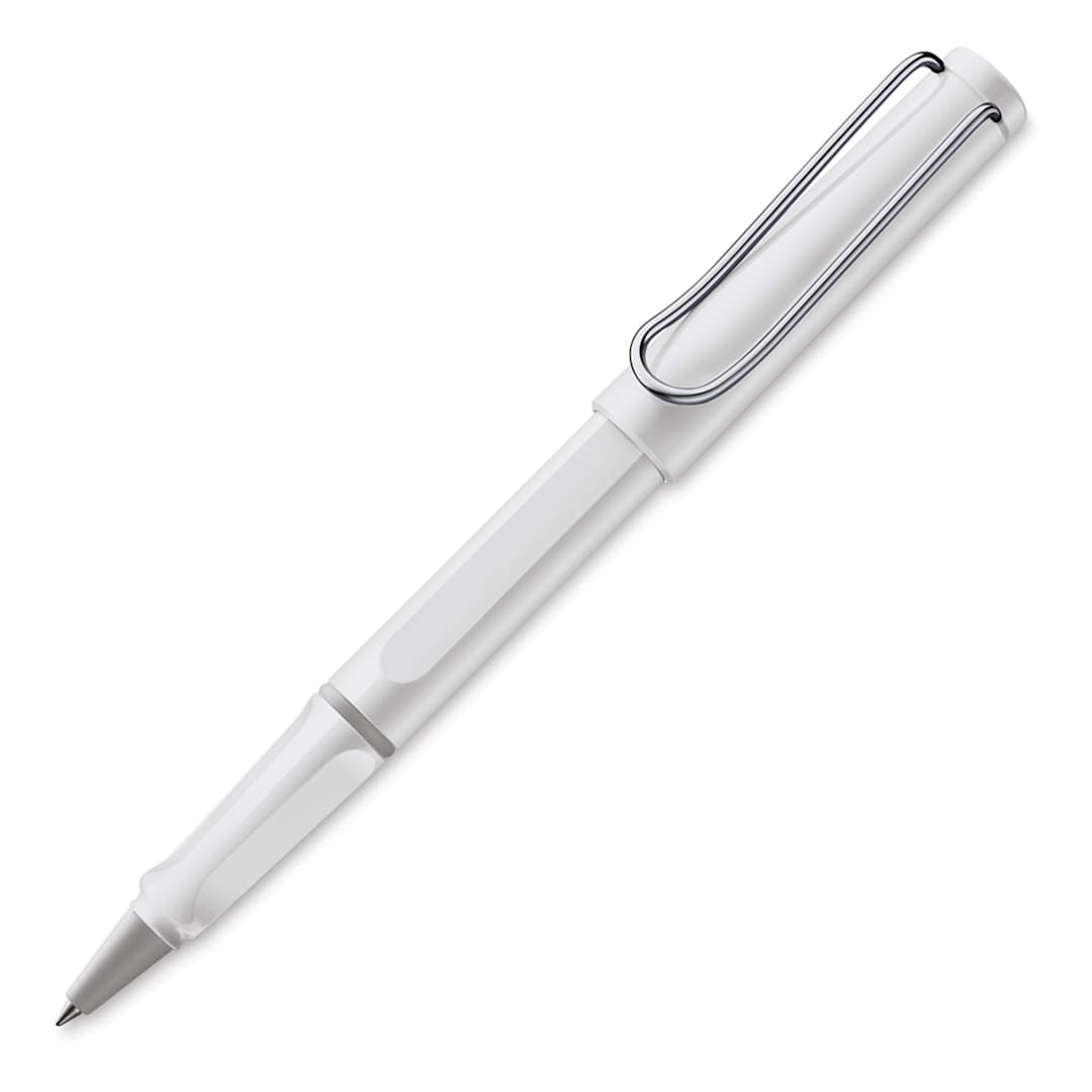 Open in modal - Lamy Safari Rollerball Pen - White
