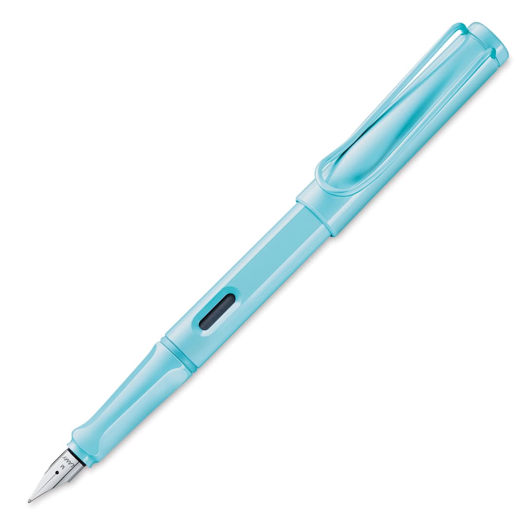 Open in modal - Lamy Safari Fountain Pen - Aqua Sky, Extra-Fine Nib