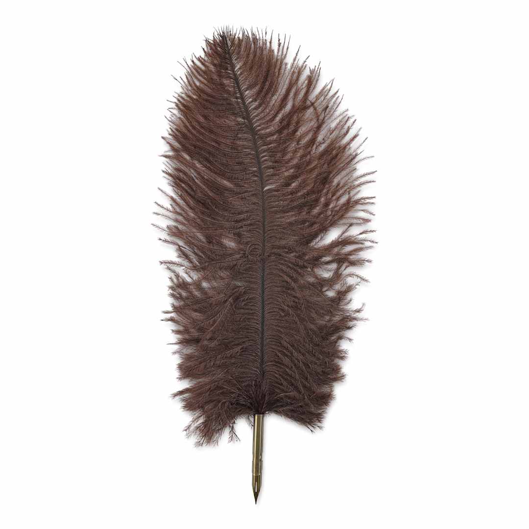 Open in modal - Manuscript Decorative Quill Dip Pen - Chocolate