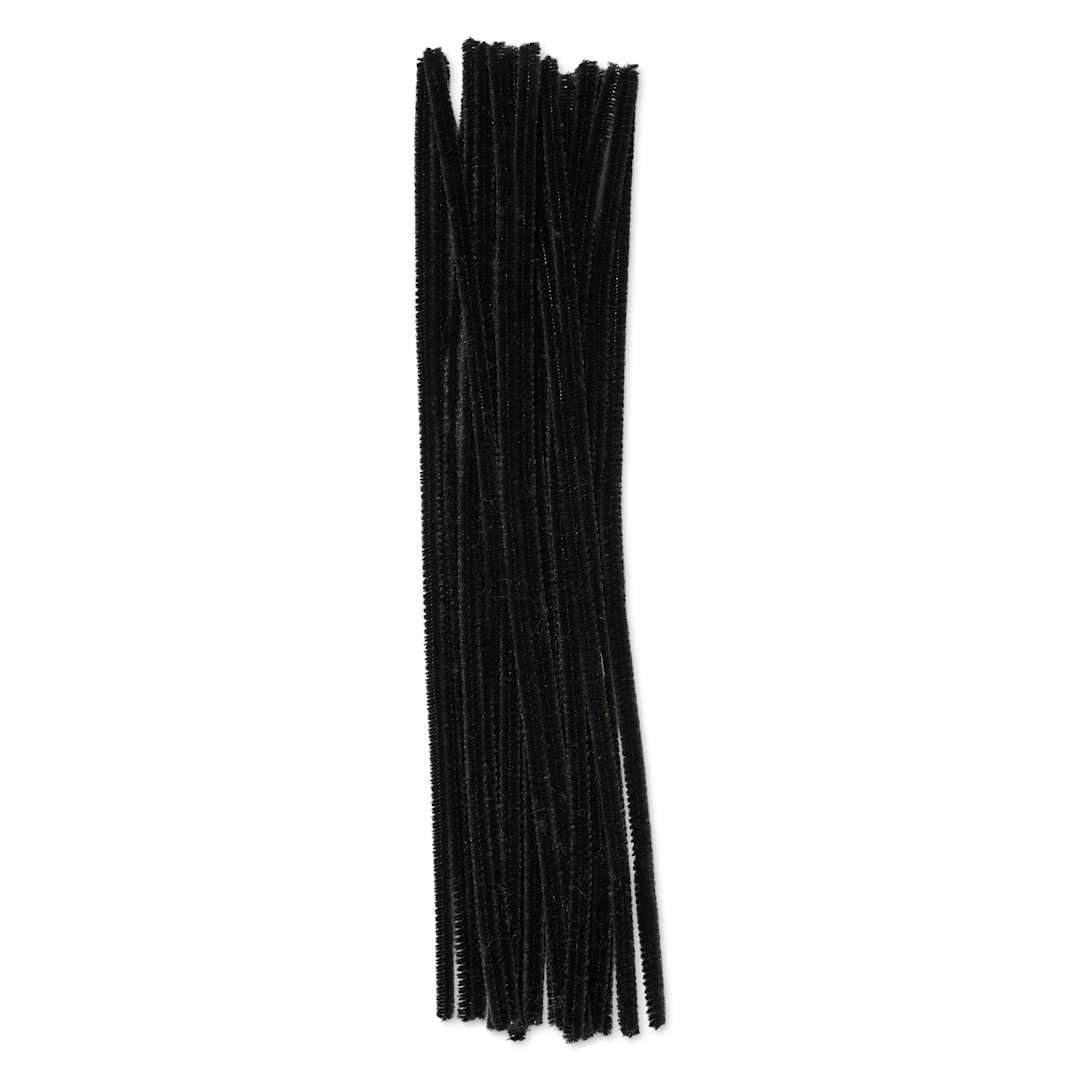 Open in modal - Cousin DIY Chenille Stems - Black