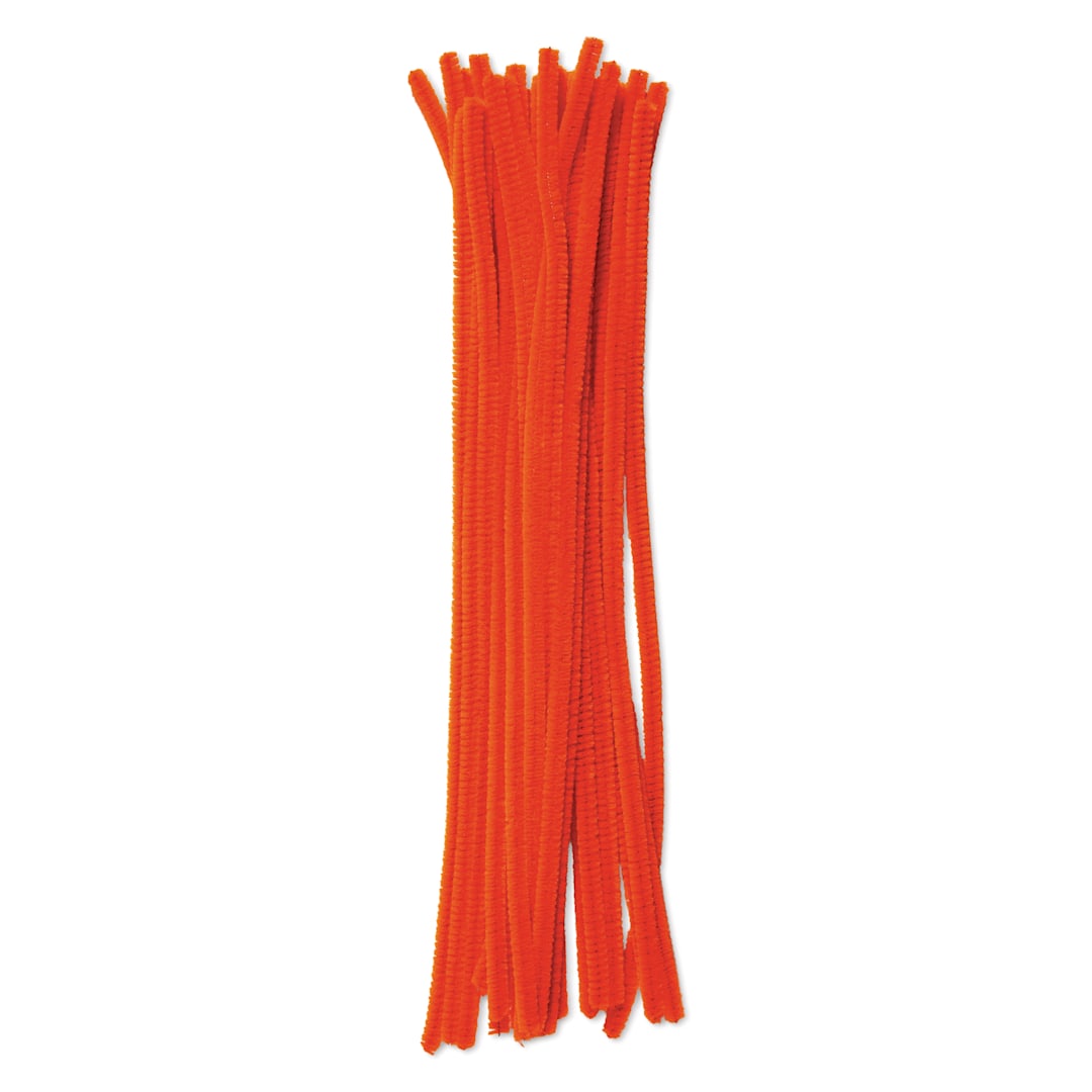 Open in modal - Cousin DIY Chenille Stems - Orange