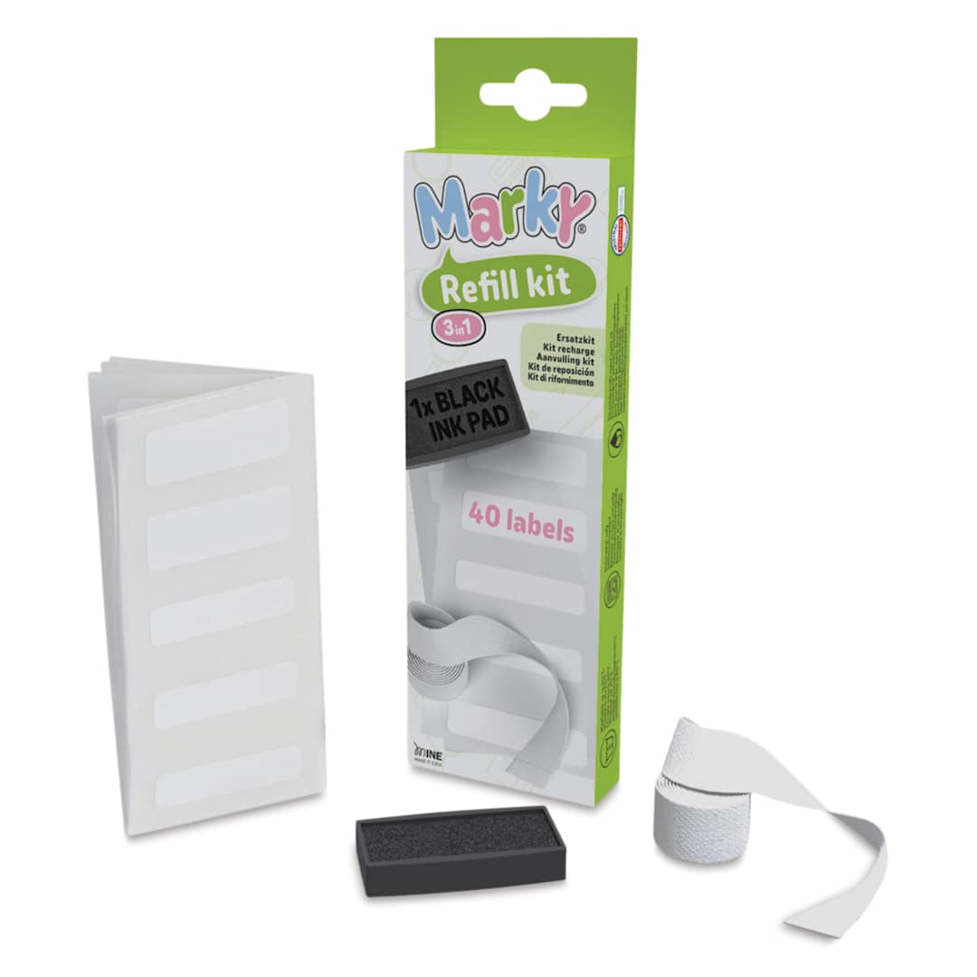 Open in modal - Colop DIY Marky Refill Kit contents and packaging