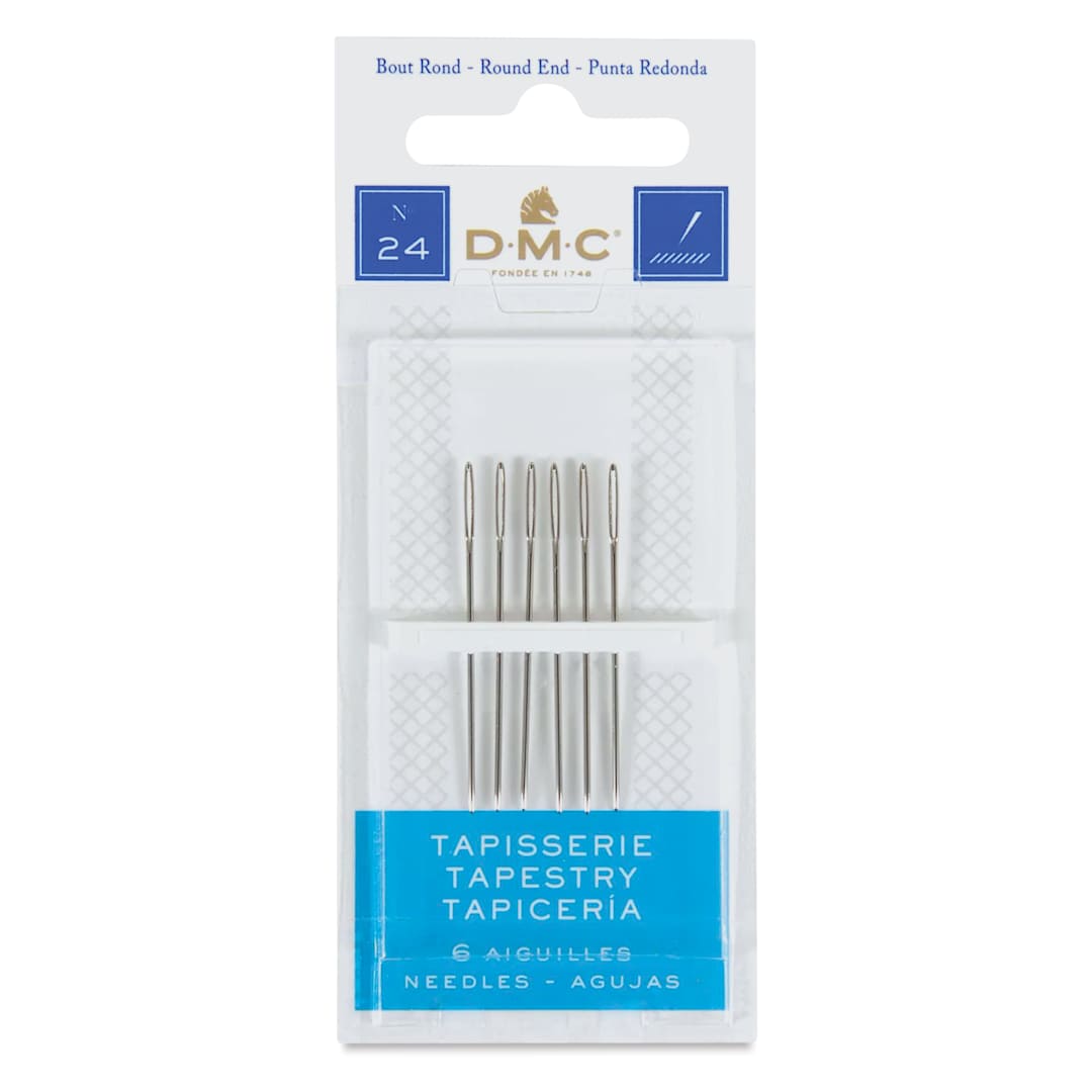 Open in modal - DMC Tapestry Needles - Pkg of 6, Size No. 24 front of packaging