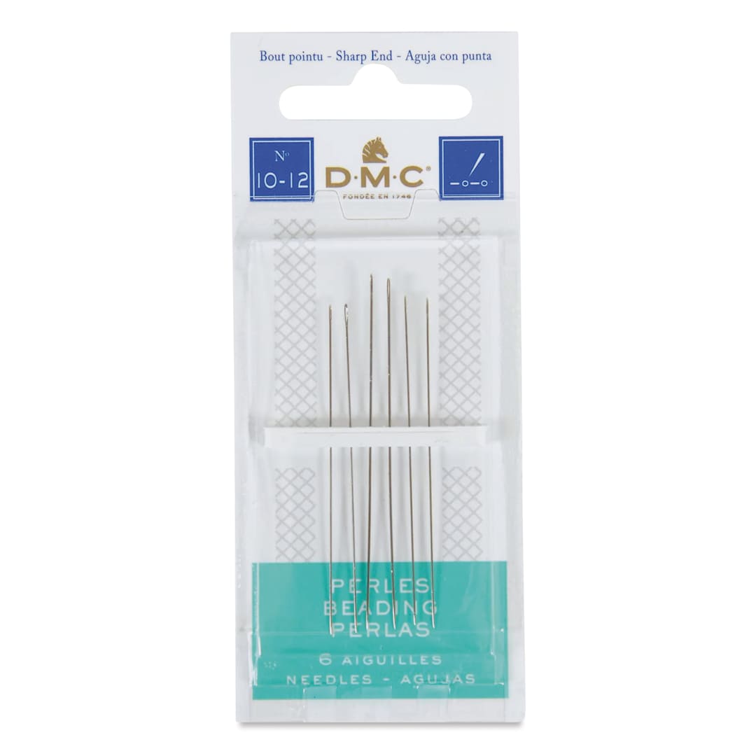 Open in modal - DMC Beading Needles - Set of 6, Assorted Sizes