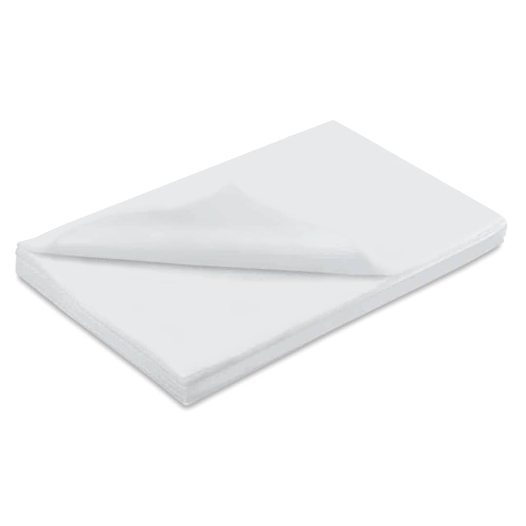 Open in modal - Hygloss Felt Sheet - 9" x 12", White, Pkg of 12