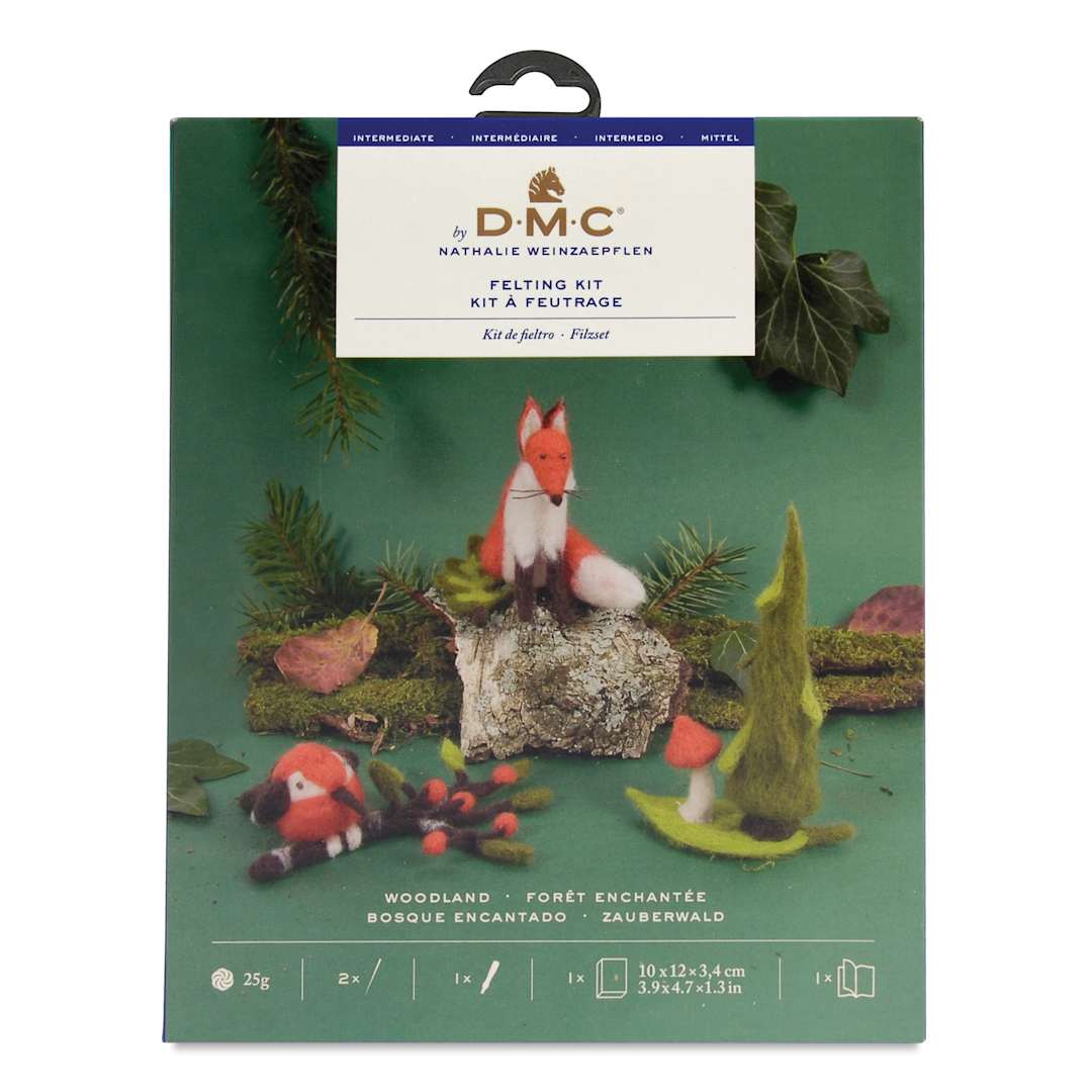 Open in modal - DMC Felting Kit - Woodland front of packaging