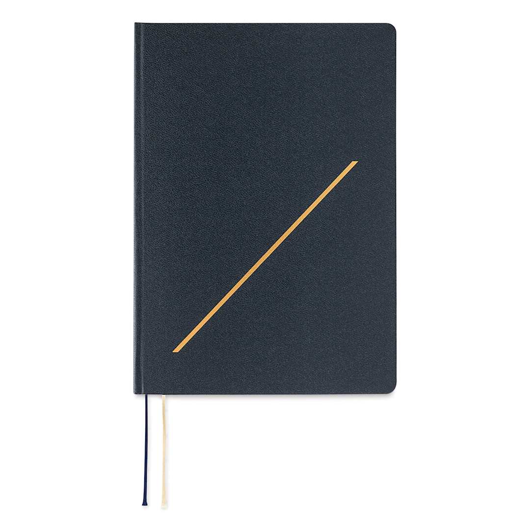 Open in modal - Hobonichi Techo HON 2027 Planners - A5, Slash Navy, front cover