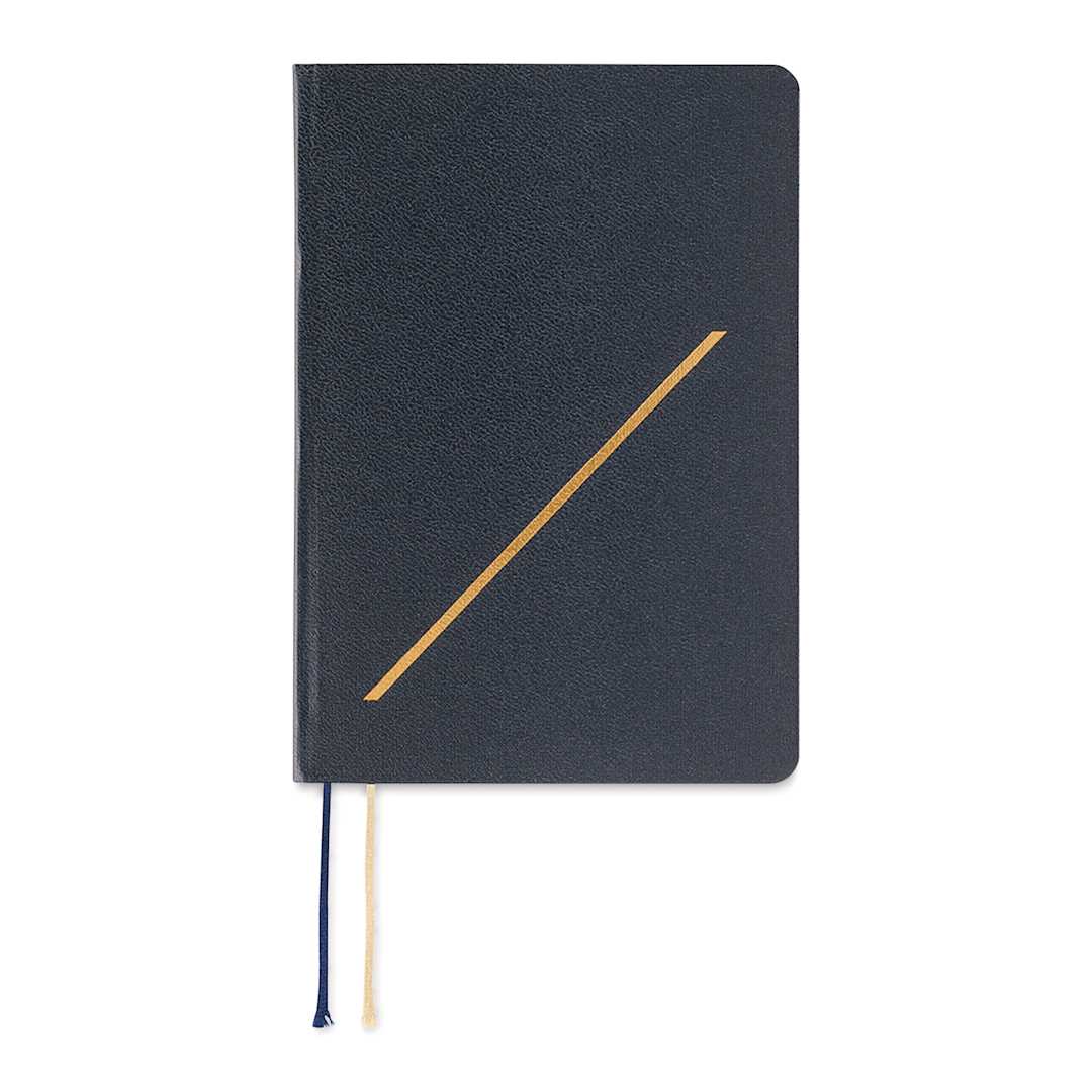 Open in modal - Hobonichi Techo HON 2027 Planners - A6, Slash Navy, front cover