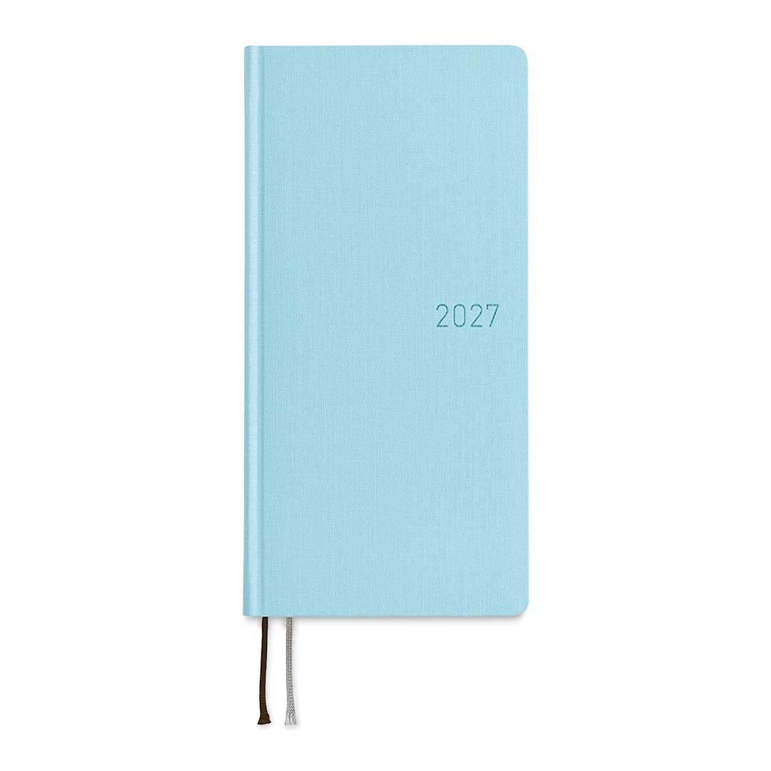 Open in modal - Hobonichi Techo 2027 Weeks Mega Planners - 3.7" x 7.4", Sea Glass