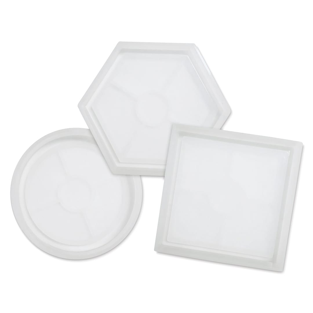 Open in modal - We R Memory Keepers Spin It Silicone Coaster Molds - Set of 3