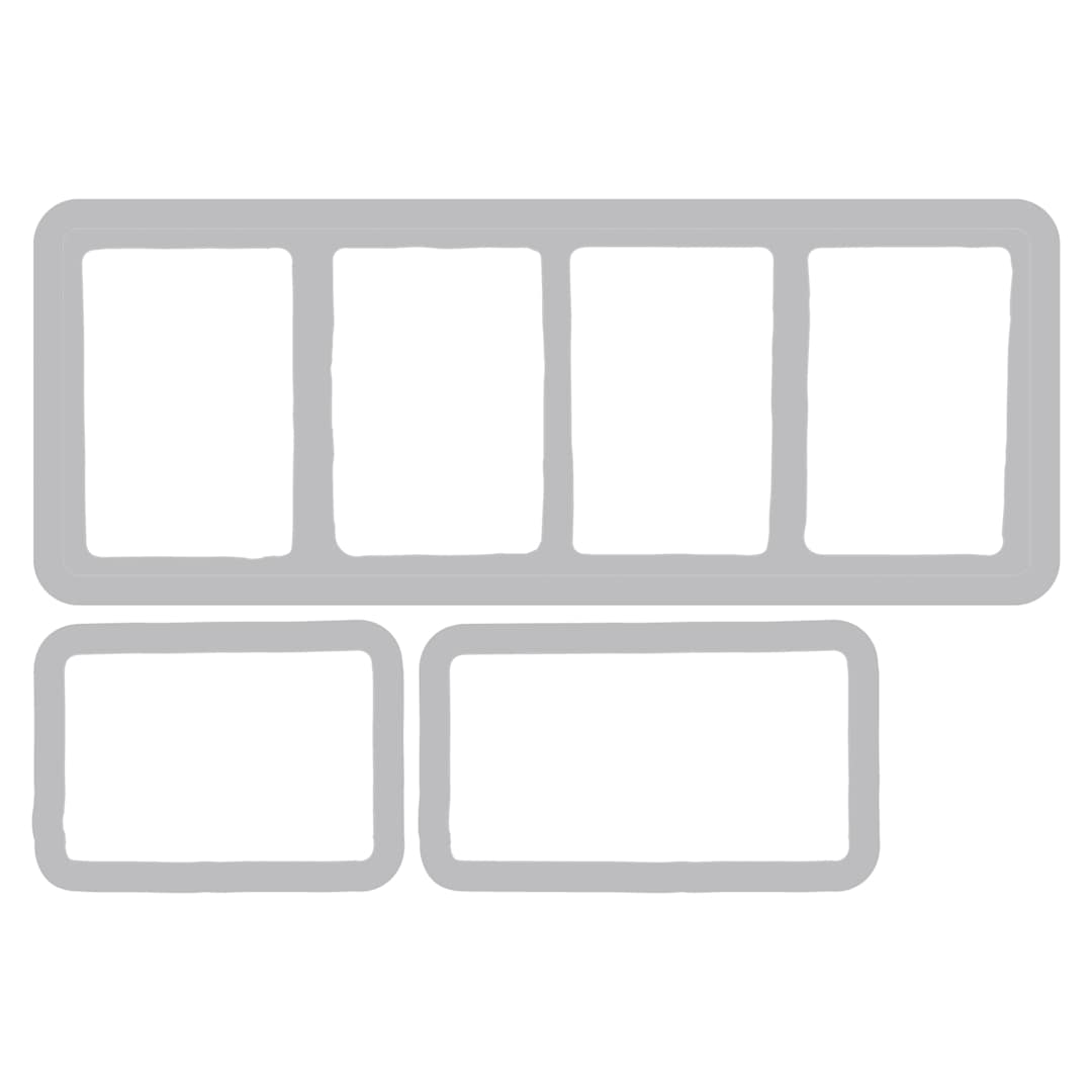 Open in modal - Sizzix Painted Palettes Stamp and Framelit Set - Set of 13
