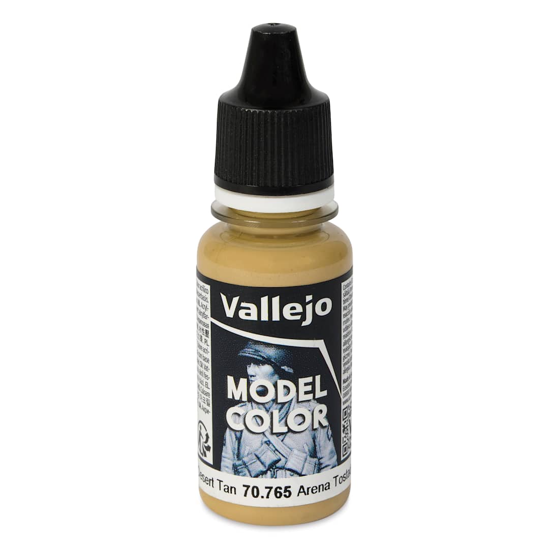Open in modal - Vallejo Acrylic Model Color Paint - Desert Tan, 18 ml