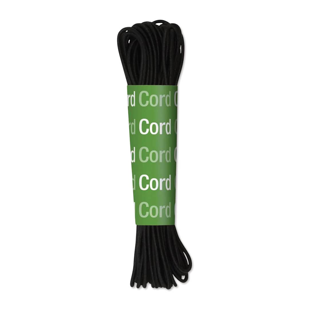 Open in modal - Dritz Beading Cord Elastic - Black, 5 yds