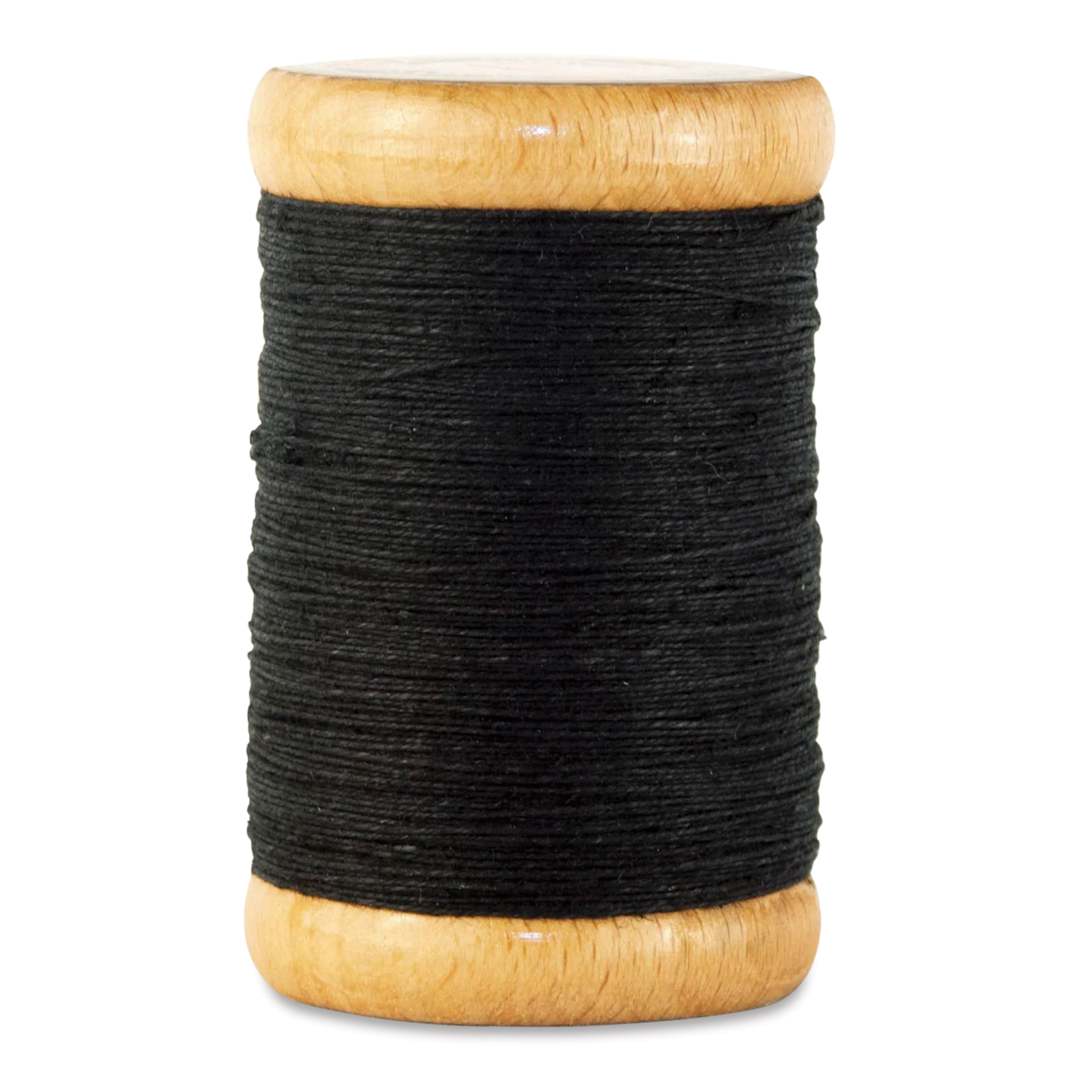 Open in modal - Hemptique Premium Linen Thread - Black, 0.6 mm