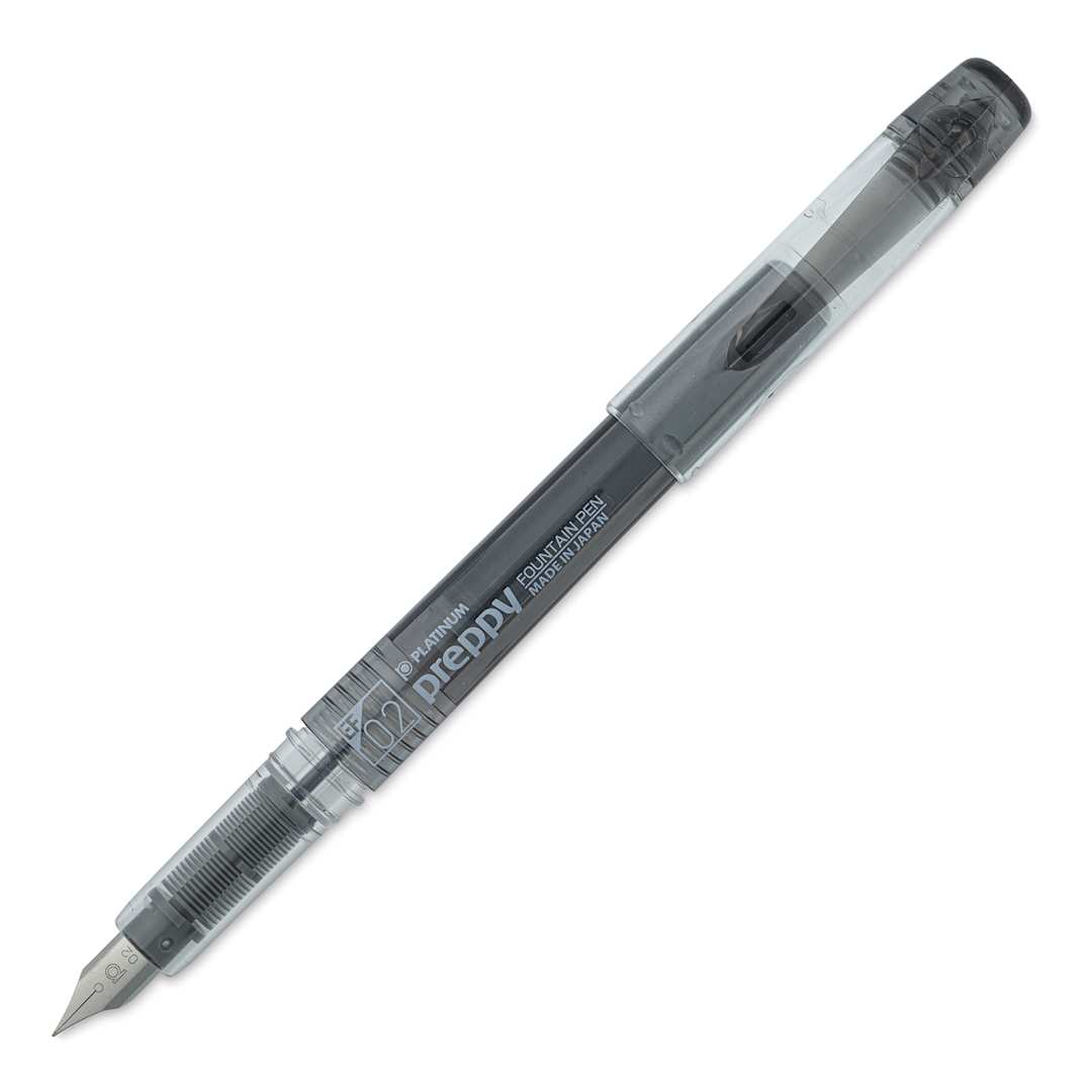Open in modal - Platinum Preppy Fountain Pen - Black, Extra Fine