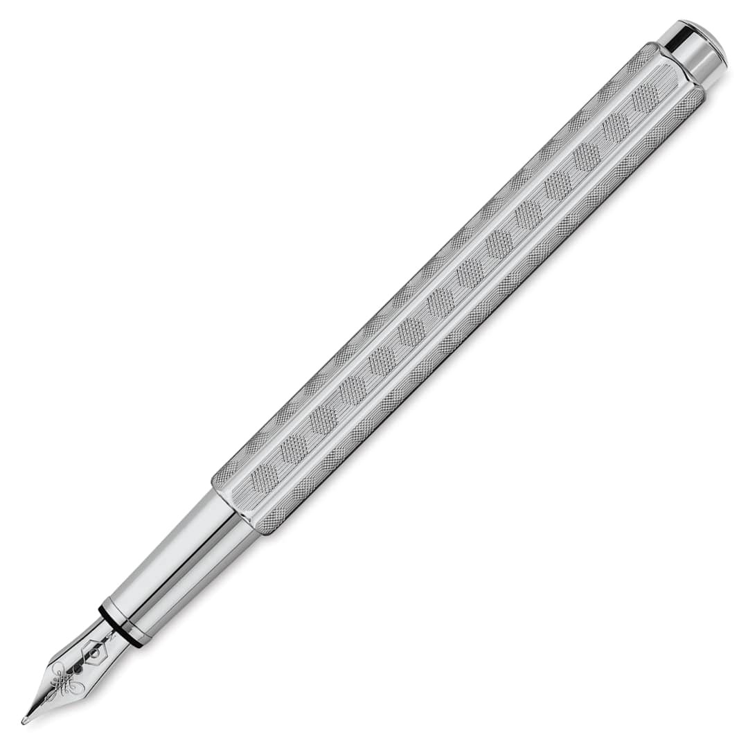 Open in modal - Caran d'Ache Ecridor Heritage Fountain Pen - Broad, cap off