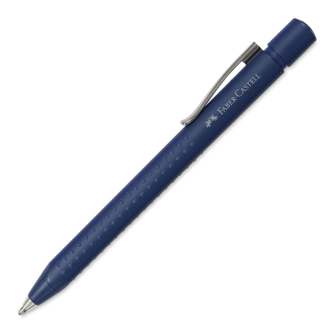 Open in modal - Faber-Castell 2011 Grip Ballpoint Pen - Classic Blue