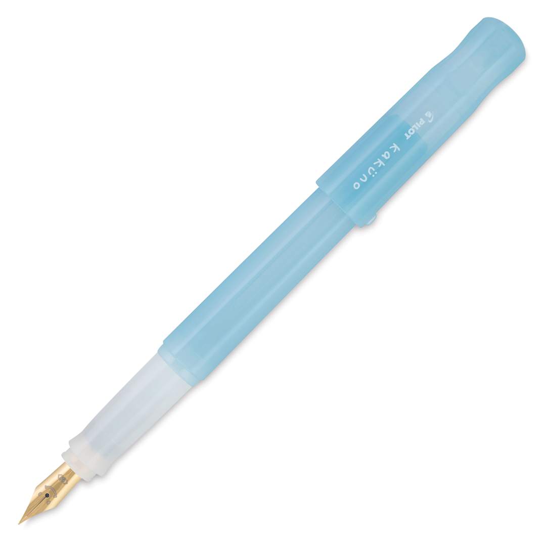 Open in modal - Pilot Kakuno Madoromi Fountain Pen - Azure Sky, Medium Nib