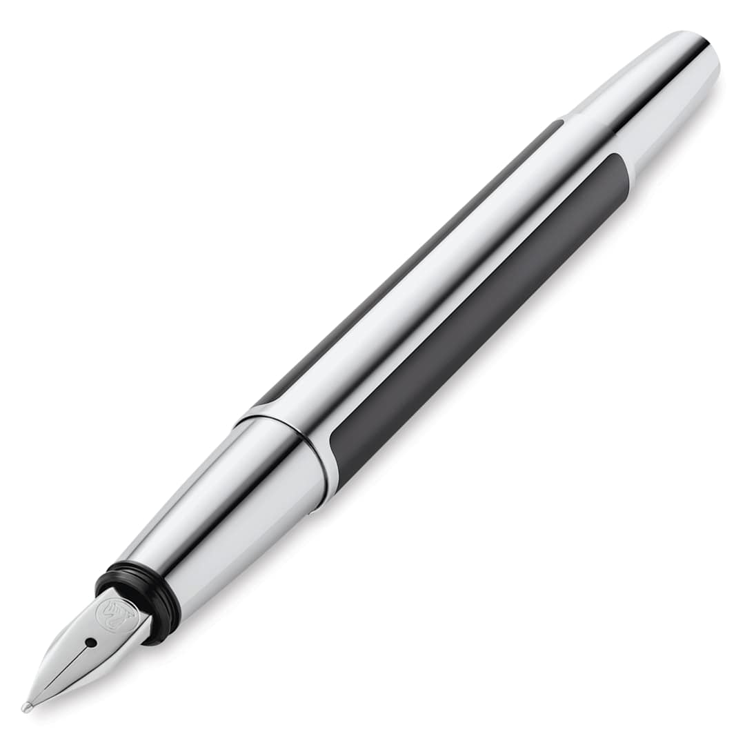 Open in modal - Pelikan Pura Fountain Pen - Anthracite, out of packaging