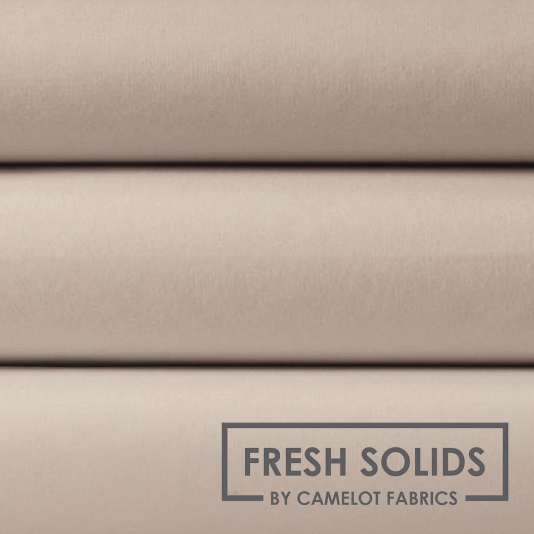 Open in modal - Camelot Fresh Solids Cotton Fabric - Au Natural, 44" x 15 yds