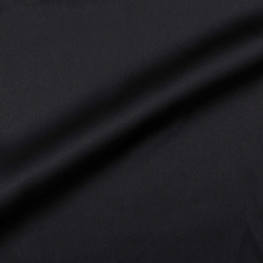 Open in modal - Camelot Solid Moonlight Fabric - Black, 58" x 15 yds, close-up