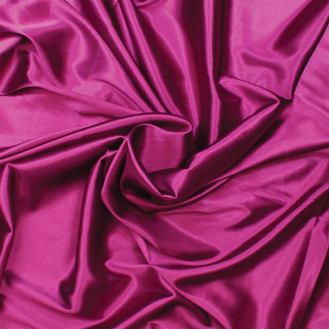 Open in modal - Camelot Stretch Charmeuse - Fuchsia, 59" x 15 yds, rolled up