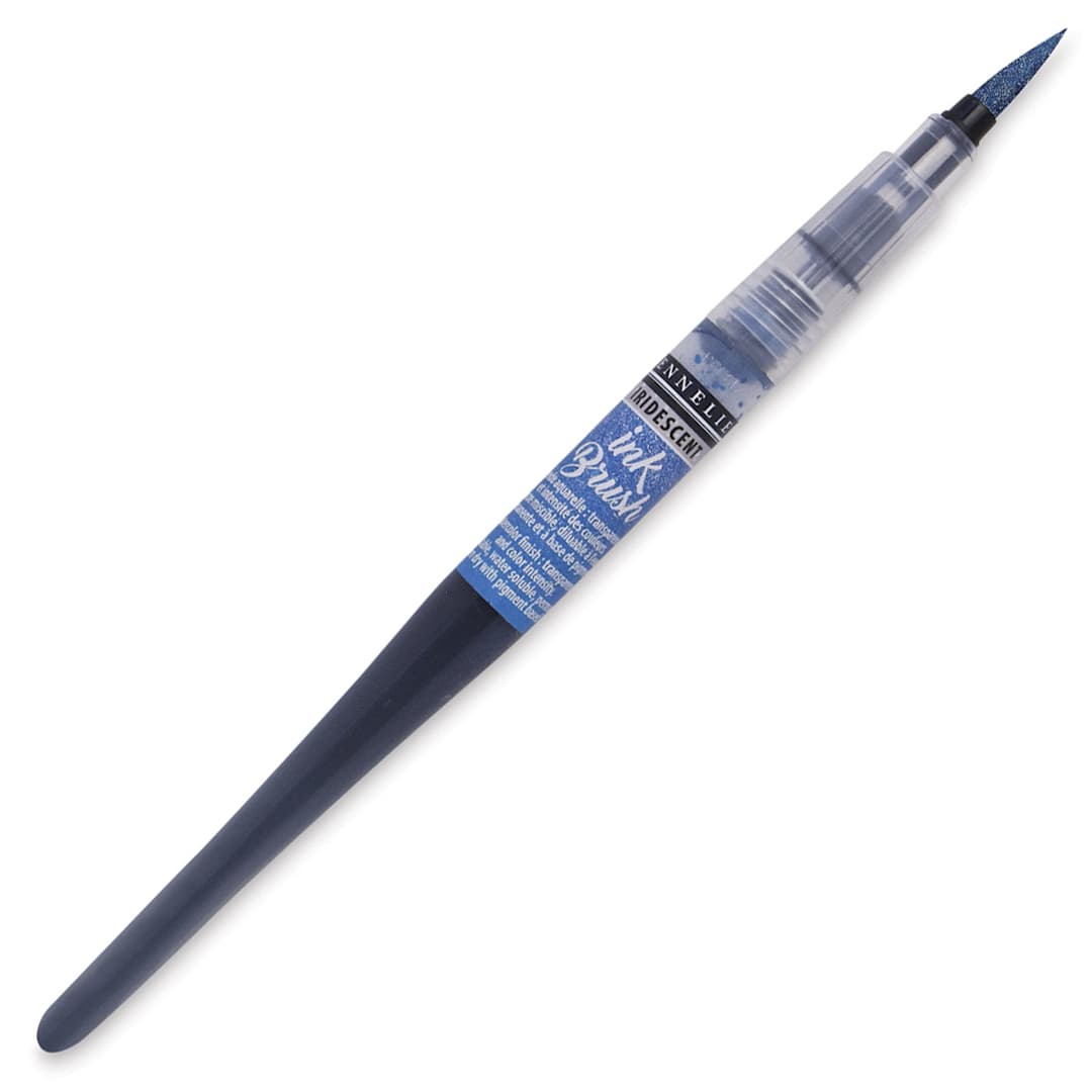 Open in modal - Sennelier Ink Brush - Iridescent Turquoise