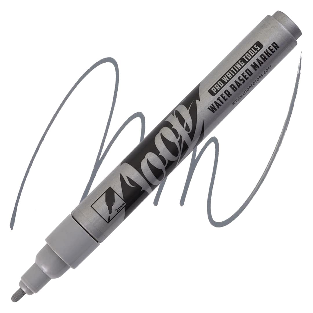 Open in modal - Loop Water-Based Acrylic Marker - Tampa, 2 mm marker and swatch