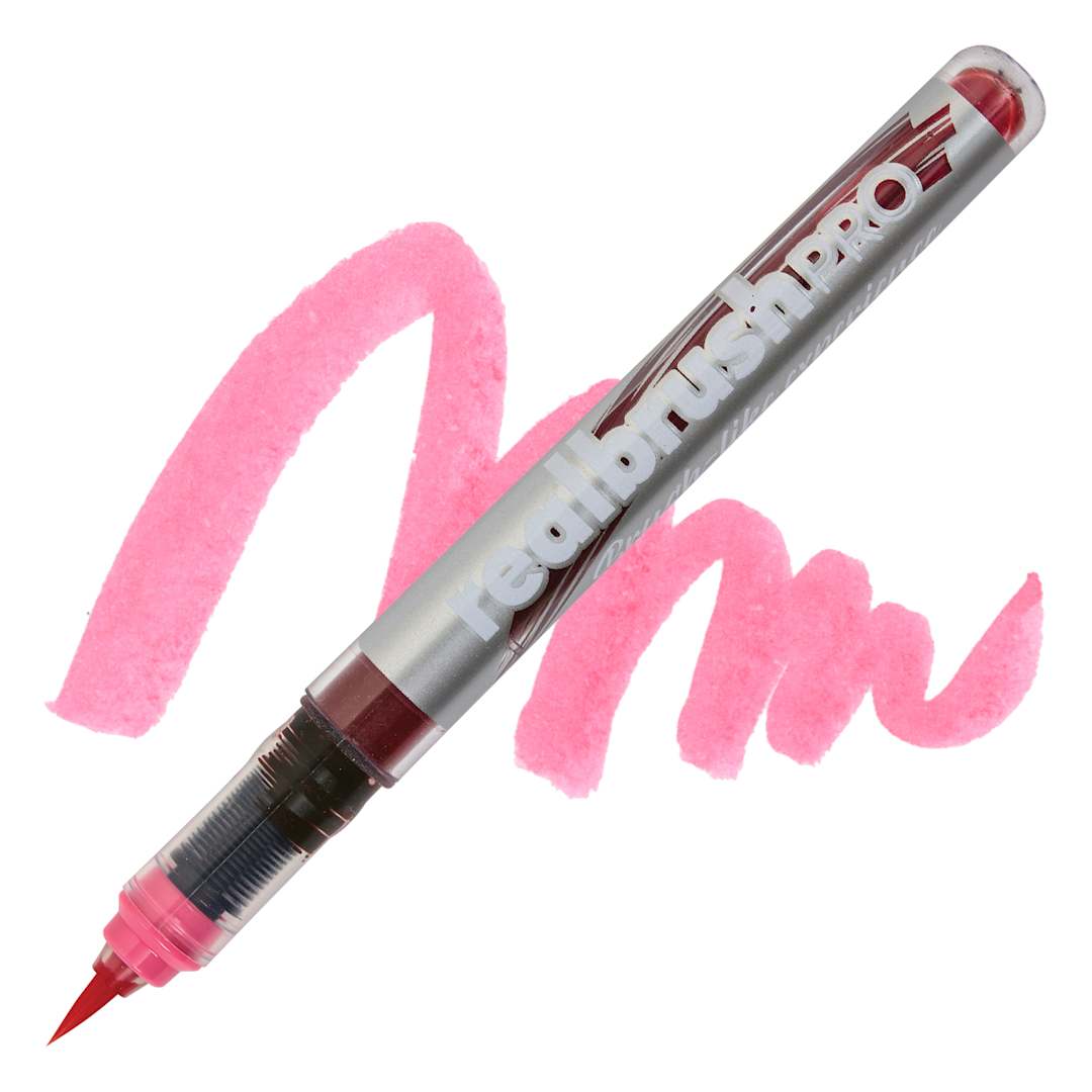 Open in modal - Karin Realbrush Pro Marker - Pale Pink, swatch and marker