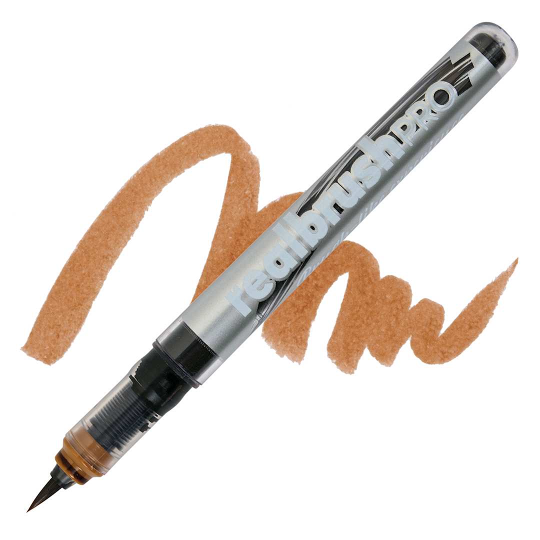 Open in modal - Karin Realbrush Pro Marker - Praline, swatch and marker