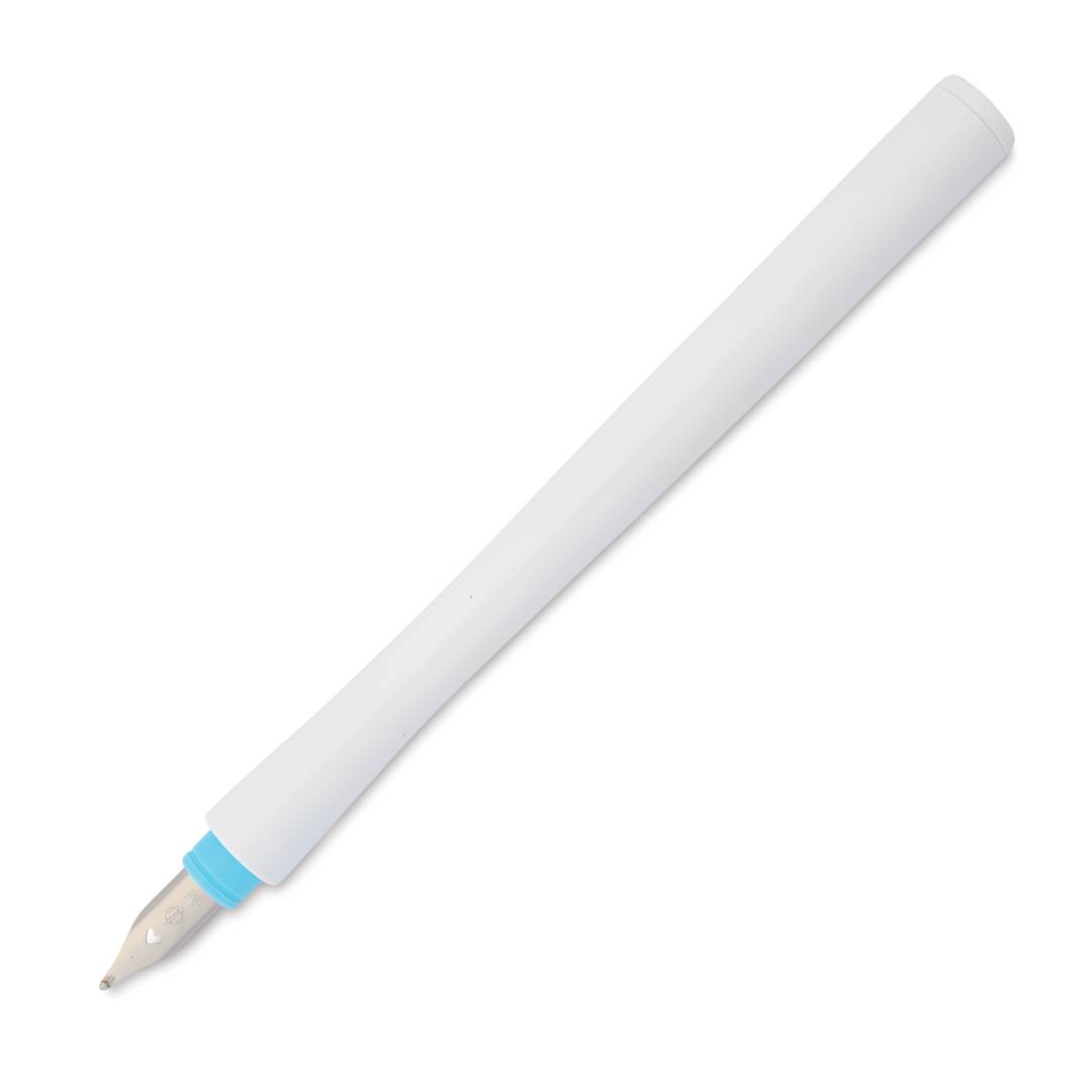 Open in modal - Sailor Hocoro Dip Pen - White, Medium Nib, cap off