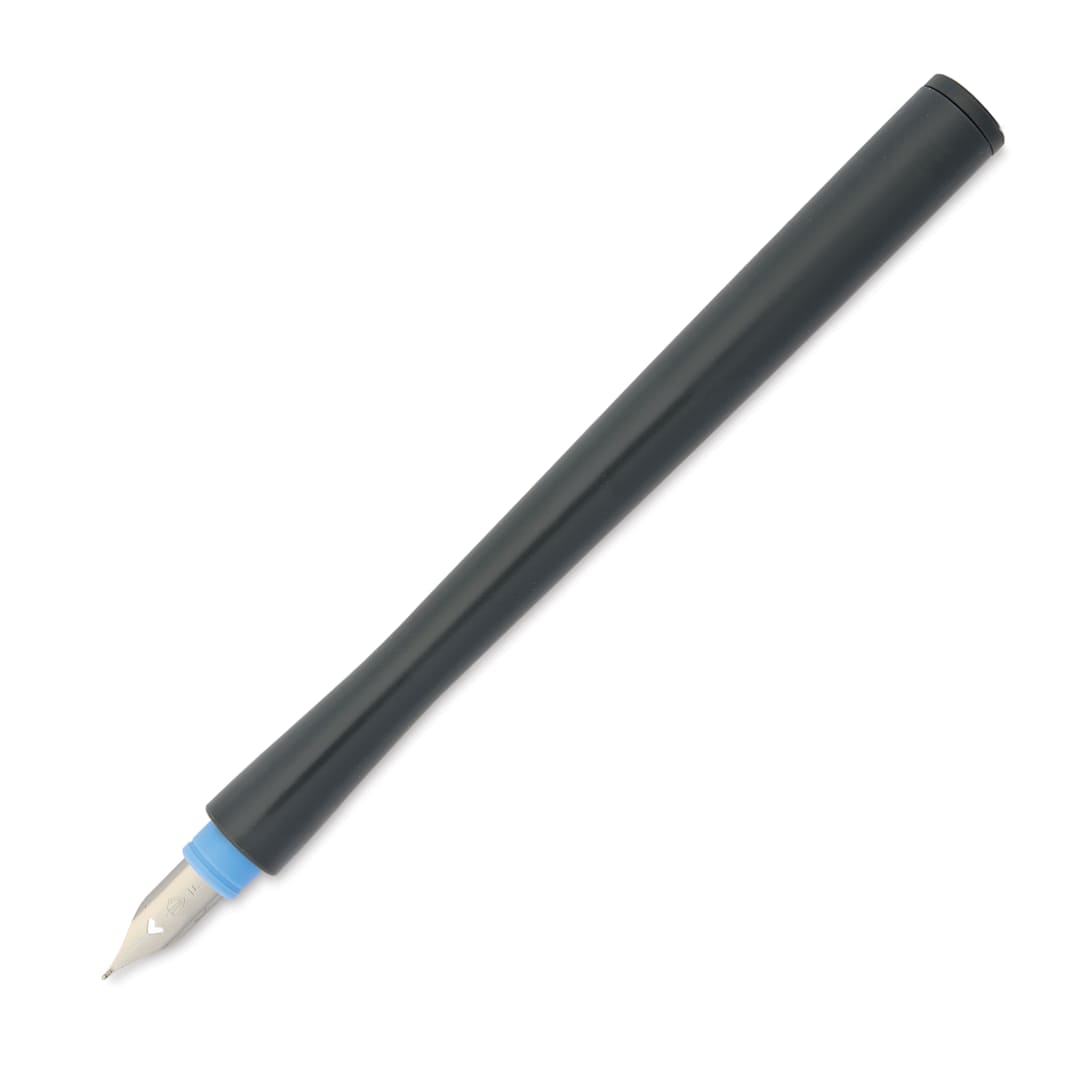 Open in modal - Sailor Hocoro Dip Pen - Gray, Fine Nib, cap off